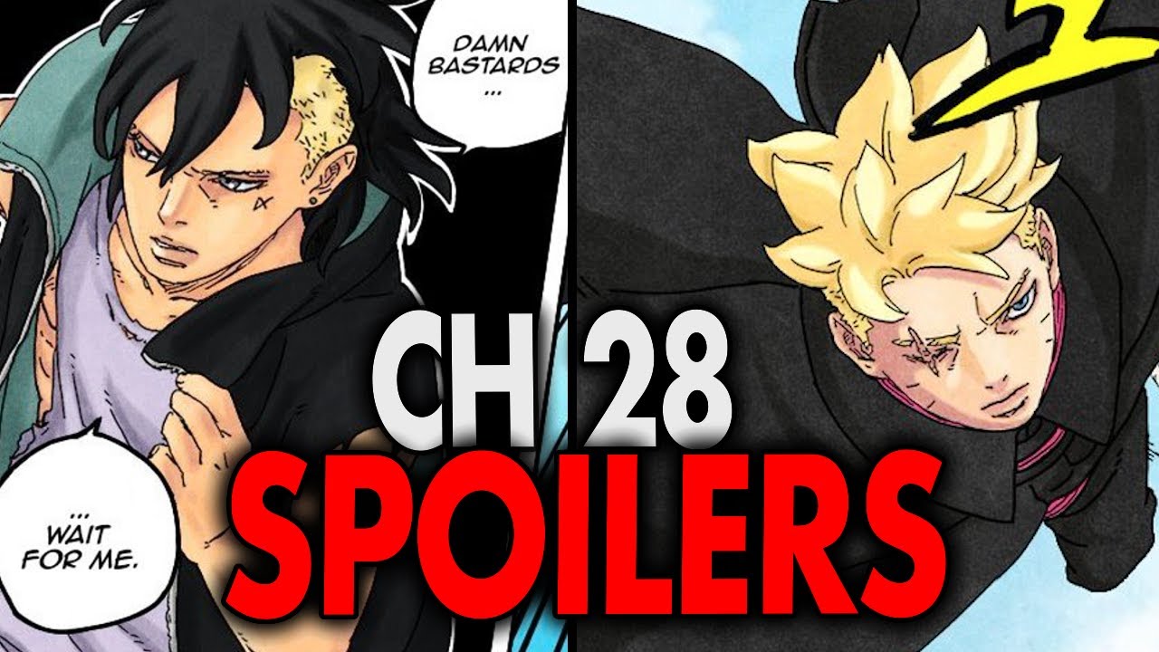 Boruto & Kawaki VS The SHINJU?! Boruto Two Blue Vortex Chapter 28 Spoilers