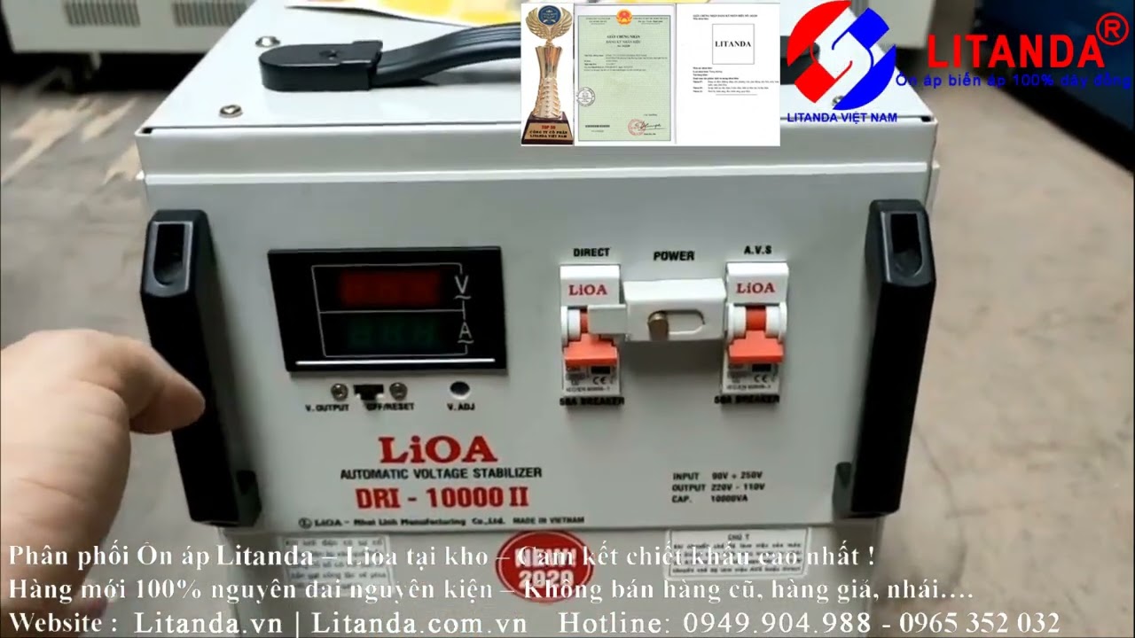 Phân Biệt Ổn Áp Lioa Giả Và Ổn Áp Lioa Chính Hãng Bằng Mắt Thường Nhìn Qua Ai Cũng Có Thể Biết