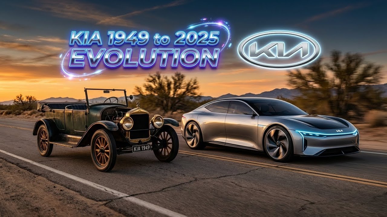 KIA Evolution 1944–2025: From War Machines to Modern Icons 🚗🔥