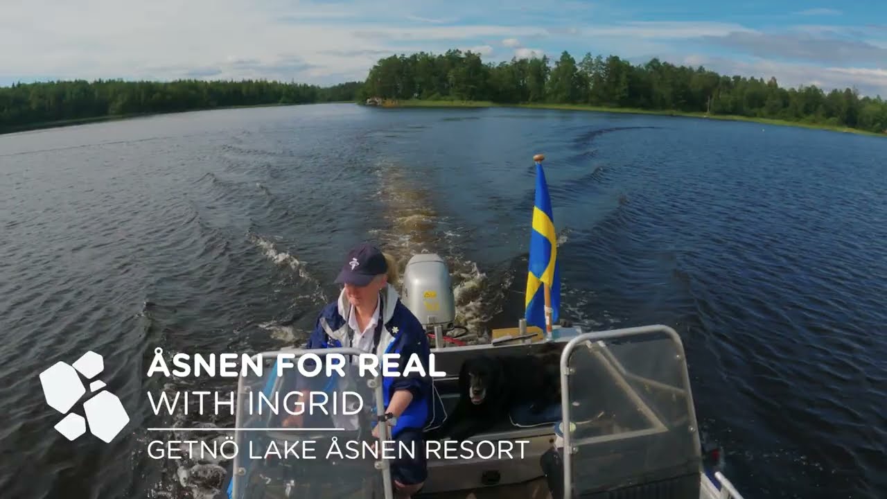 &Aring;snen for real &ndash; meet Ingrid at Getn&ouml; Lake &Aring;snen Resort