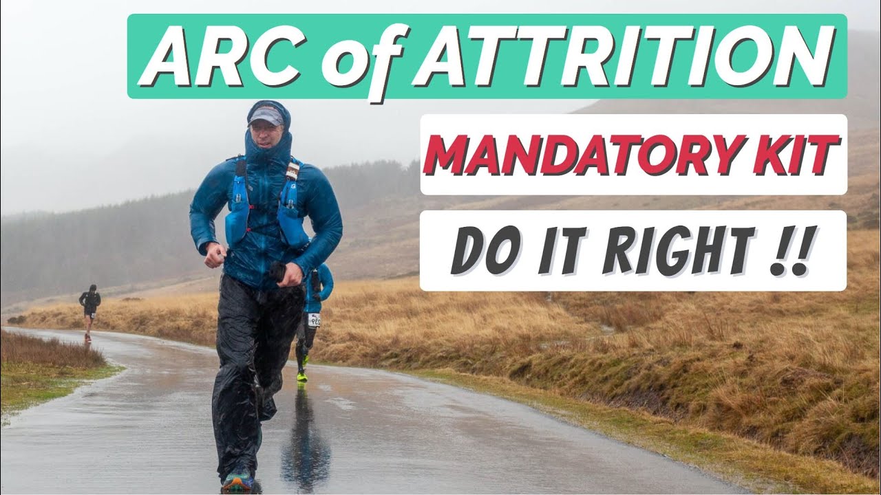 ОБЯЗАТЕЛЬНЫЙ ГОНОЧНЫЙ КОМПЛЕКТ UTMB | Arc of Attrition 100