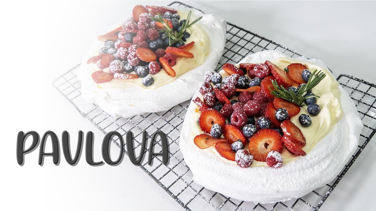 Pavlova - Merengue Con Frutas y Chantillí