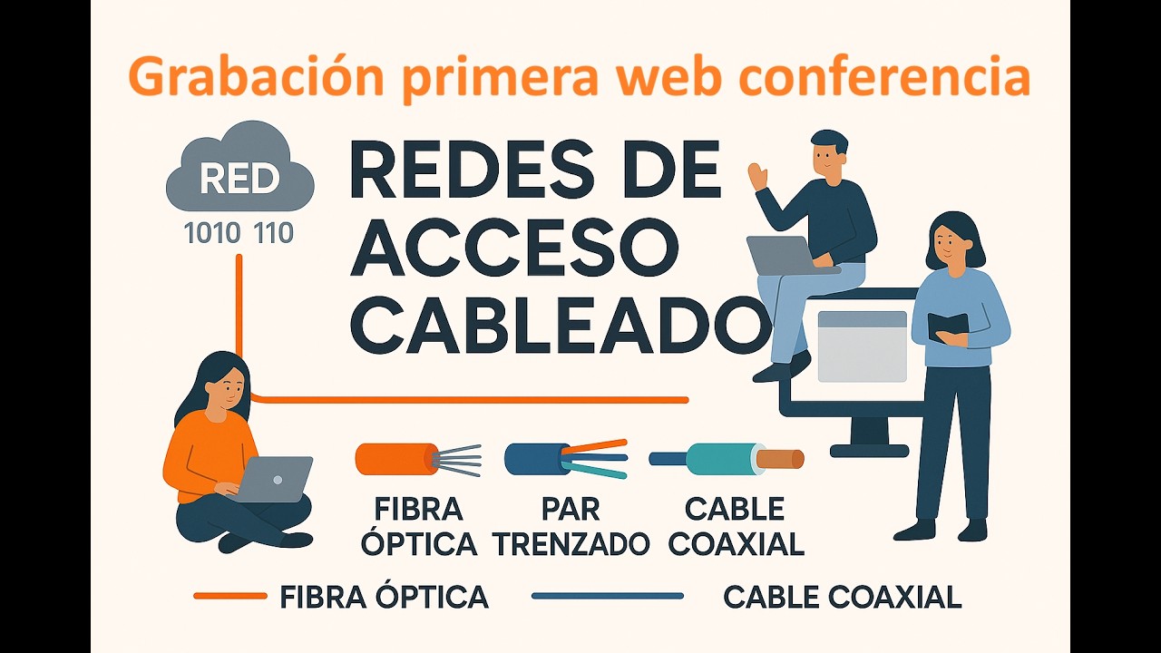 Grabación de la primera web conferencia del curso redes de acceso cableado 18/FEB/2026