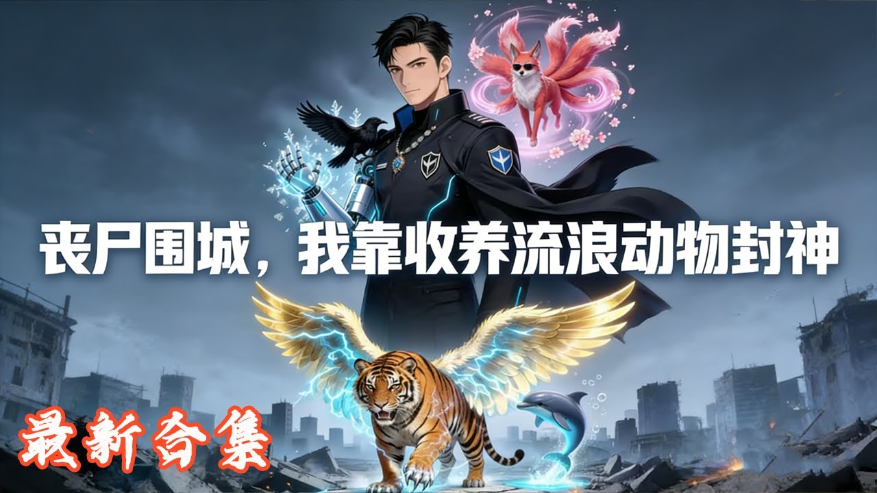 🔥《丧尸围城我靠收养流浪动物封神》第1~78集 | 末世被家人抛弃，苏同觉醒动物救助系统，组建异能猛兽军团，联手战丧尸、破阴谋、净化病毒，终结末世守护蓝星！#热血动画集