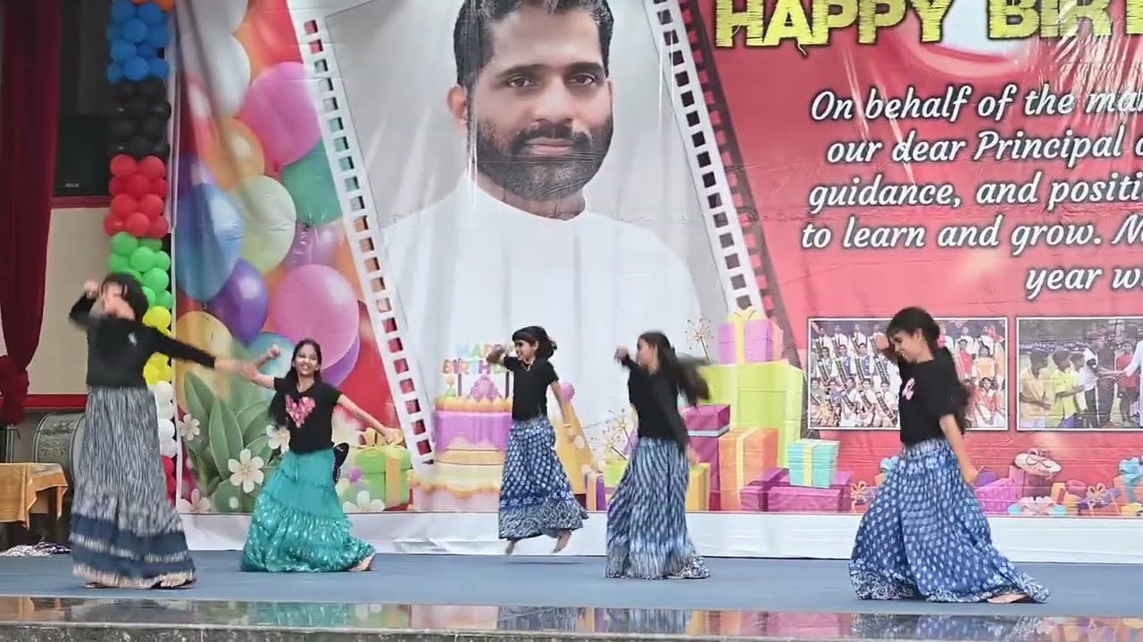 Fr Principal's B'Day - Primary Group Dance