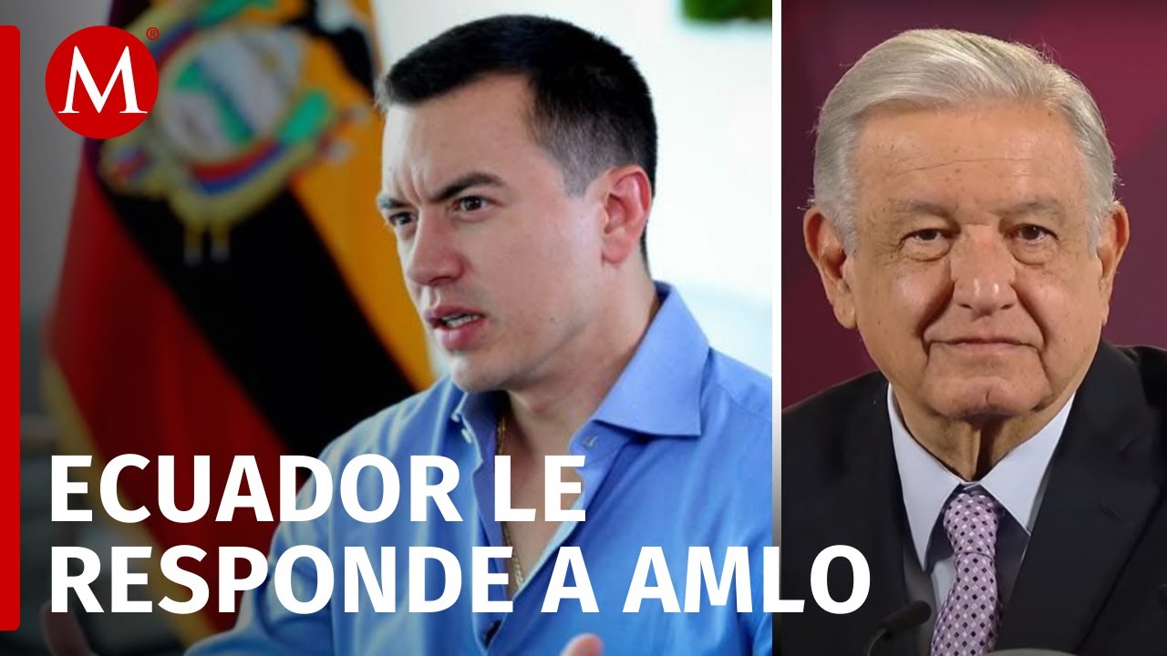 Daniel Noboa, presidente de Ecuador justifica medidas ante crisis con M&eacute;xico
