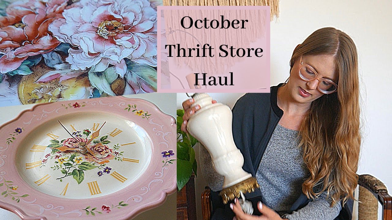 Cozy Cottage Style Thrift Store Haul | October 2020