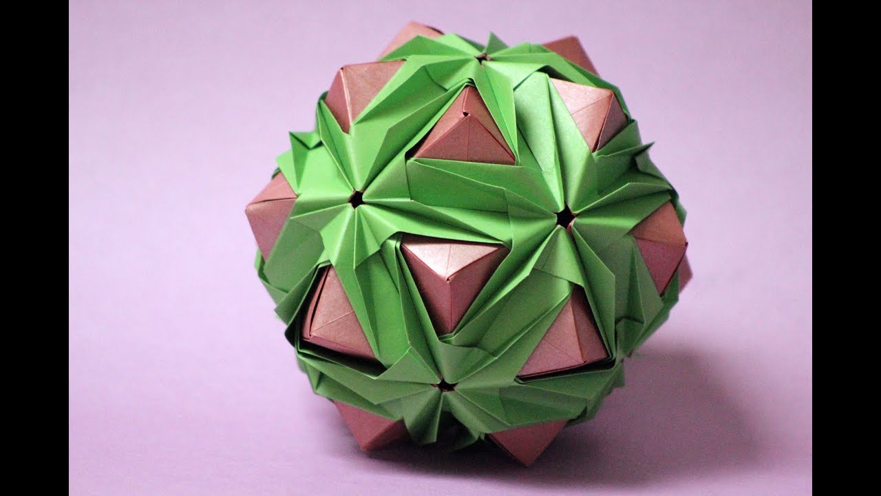 Kusudama Floral - Estelación del icosaedro
