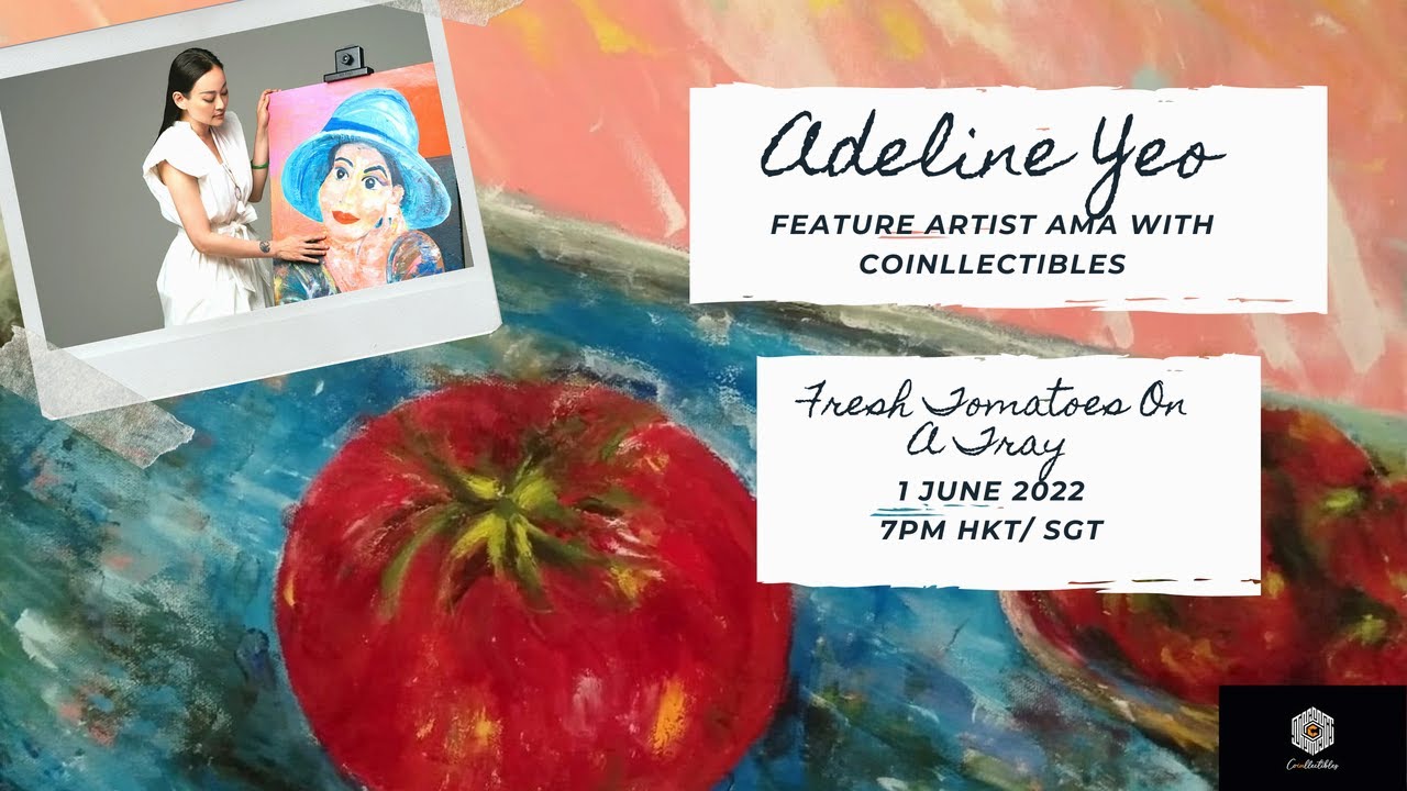 DOT/NFT COINLLECTIBLES FEATURE ARTIST: ADELINE YEO: My Time And Space