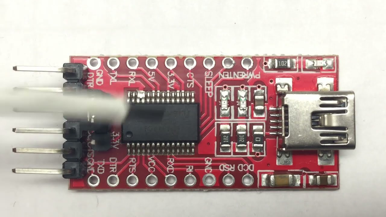 Подробный обзор USB-модуля FTDI FT232RL (AZ-Delivery)