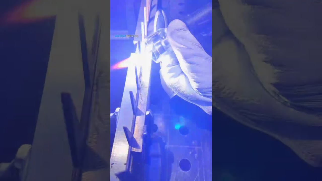 Tig Welding titanium/ Сварка титана #tig #welding #titanium #laser #titan #anodizing