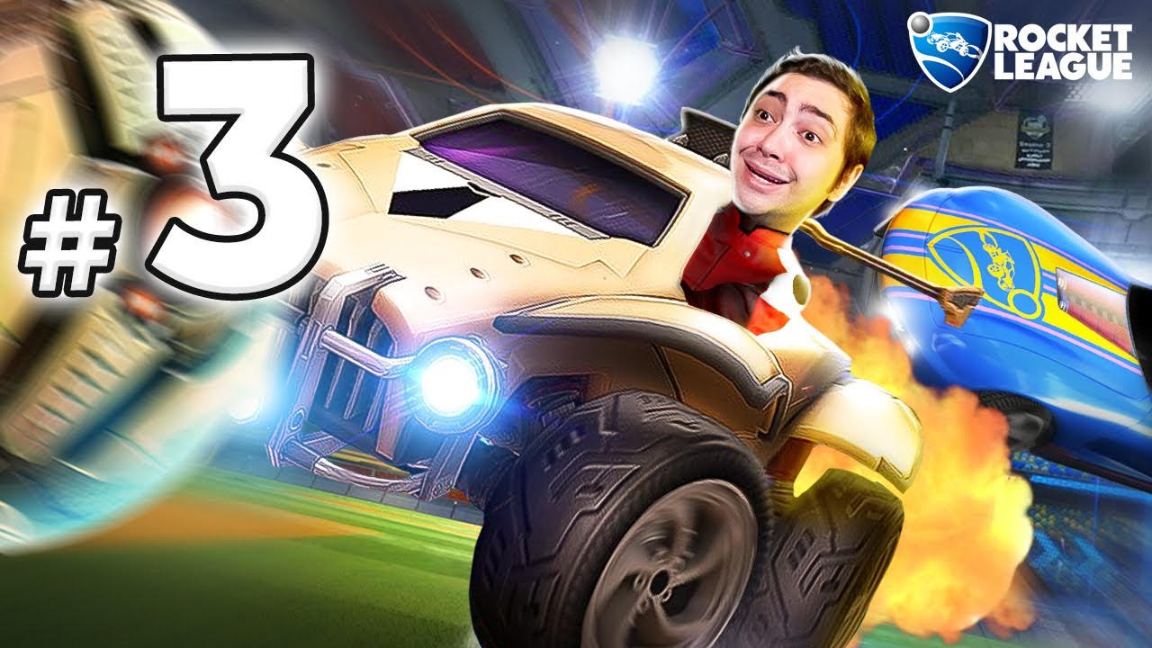 alanzoka jogando Rocket League Season 10 - #3