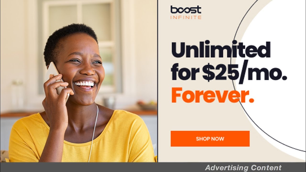 $25 Single Line of Service! | Advertisements & Marketing | Boost Infinite | Dish Wireless