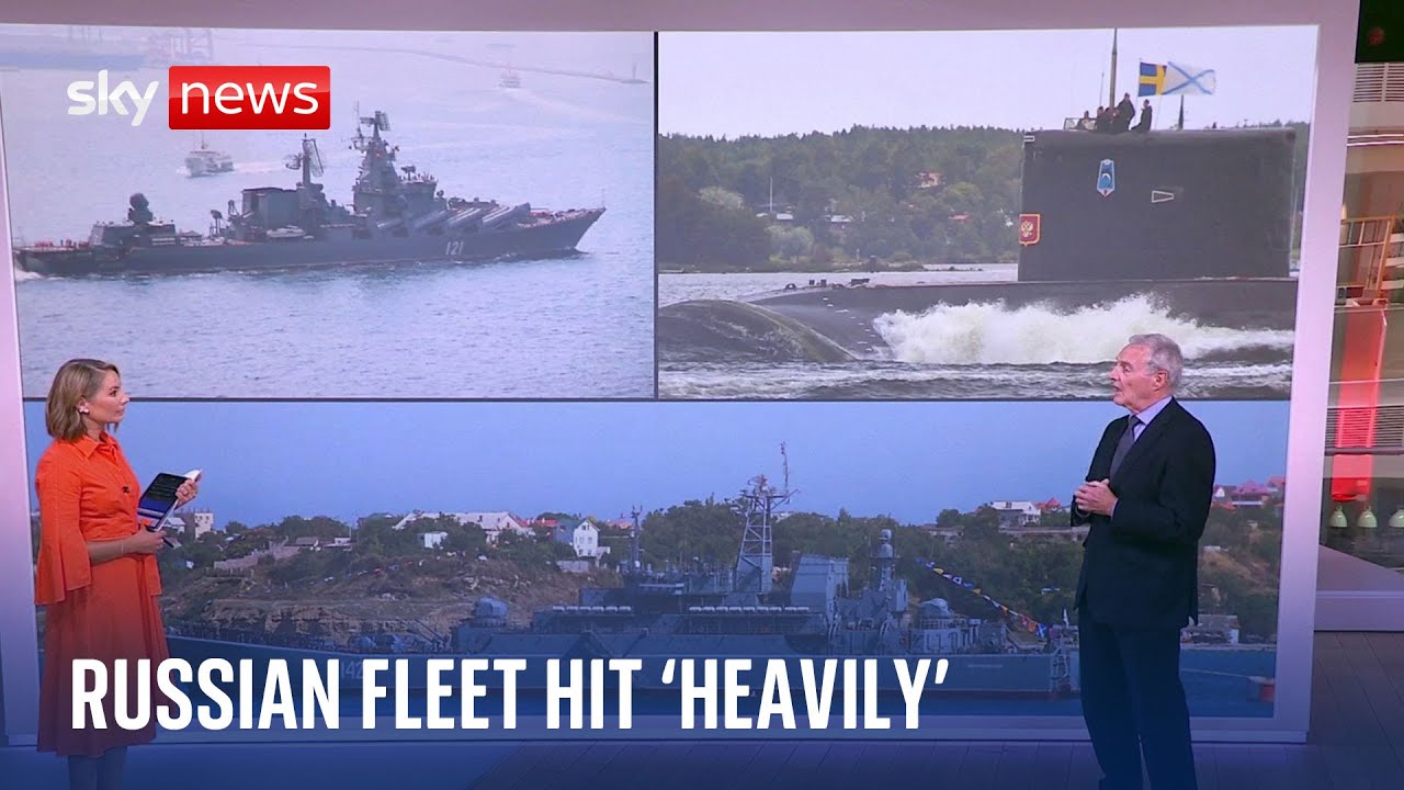 Ukraine War: Russia's Black Sea ships will take 'very long time to repair'