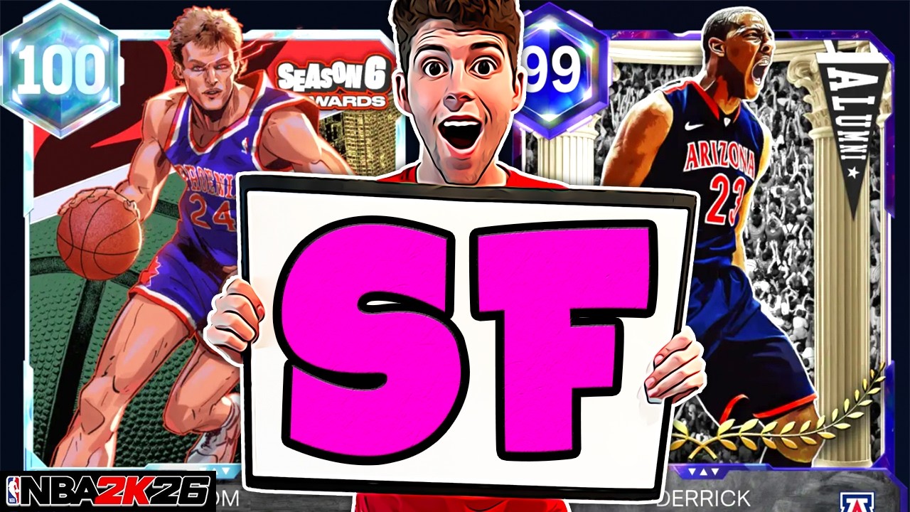 РЕЙТИНГ 10 ЛУЧШИХ ЛЕГКИХ ФОРВАРДОВ В NBA 2K26 MyTEAM!