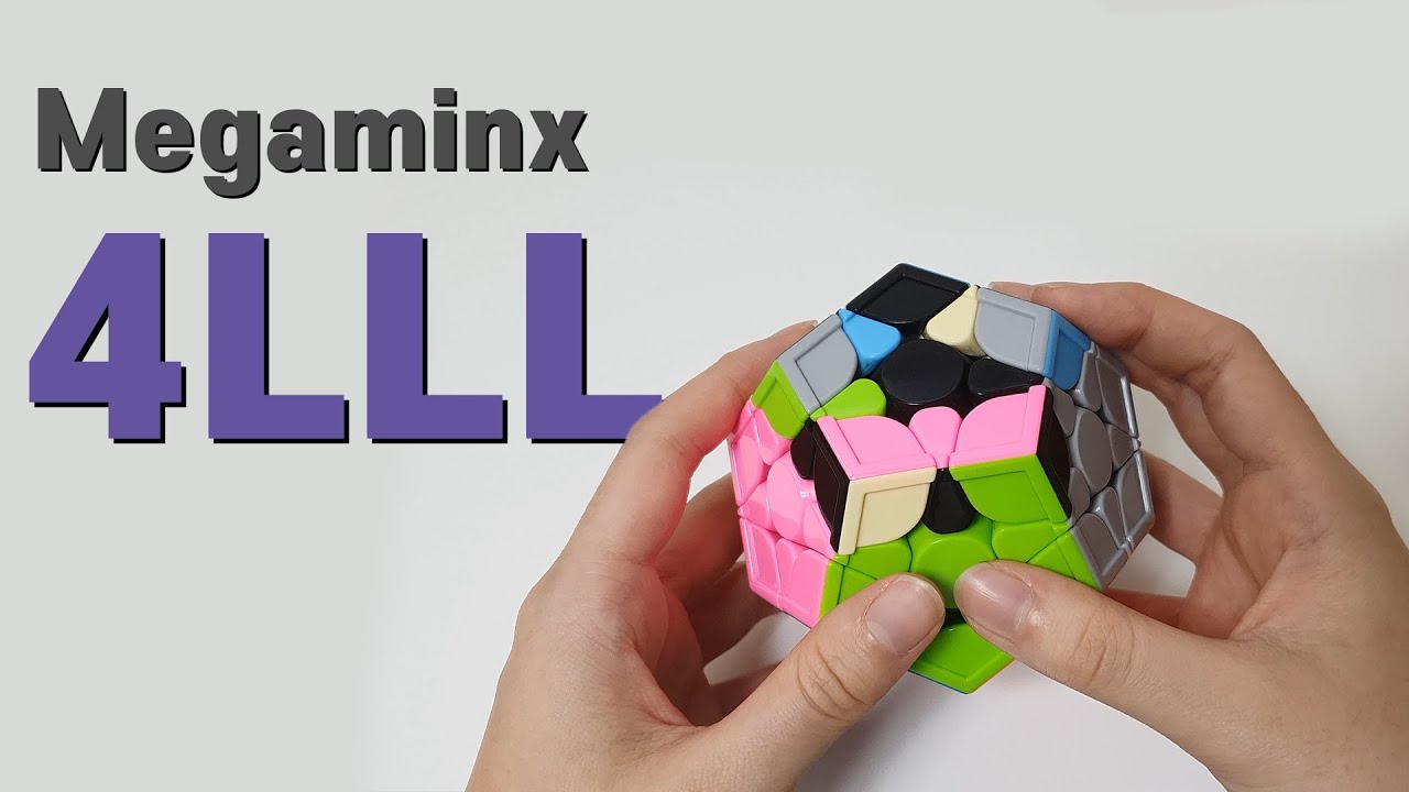 Megaminx 4LLL algorithms / 메가밍크스 4LLL 공식 / 메가밍크스 마지막층 맞추기