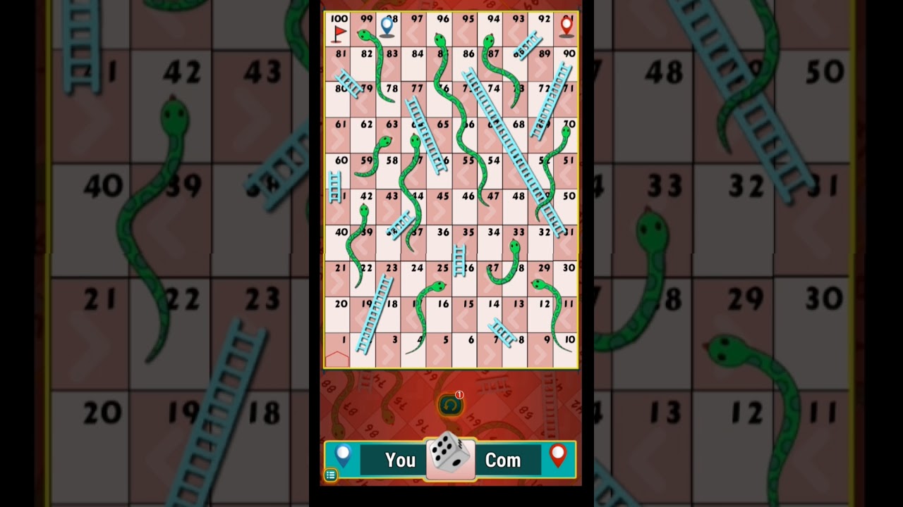 Ludo king👑snake and ladder game🔥/ enjoy😱snake and ladder game