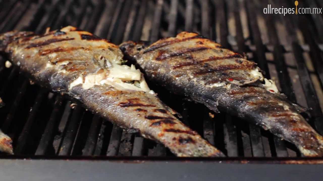 Truchas rellenas asadas