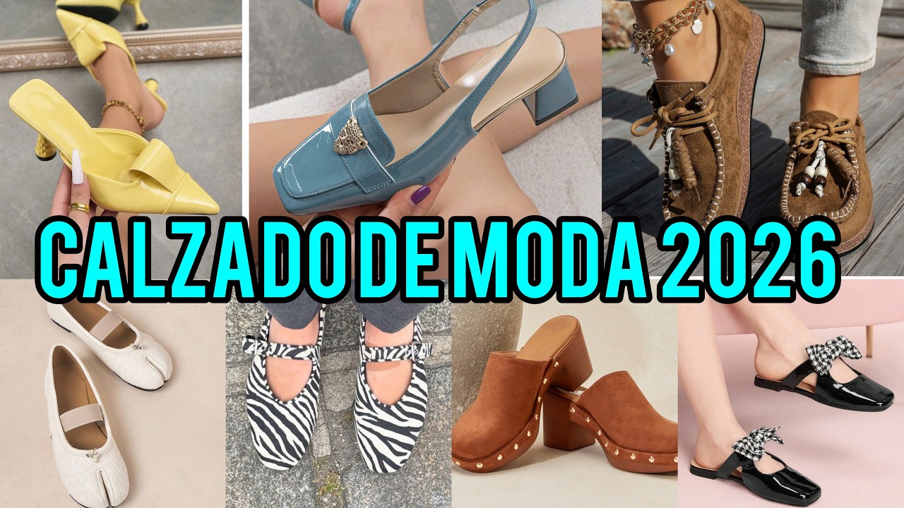 ✅ zapatos de moda 2026 TENDENCIA PRIMAVERA VERANO ☀️😍