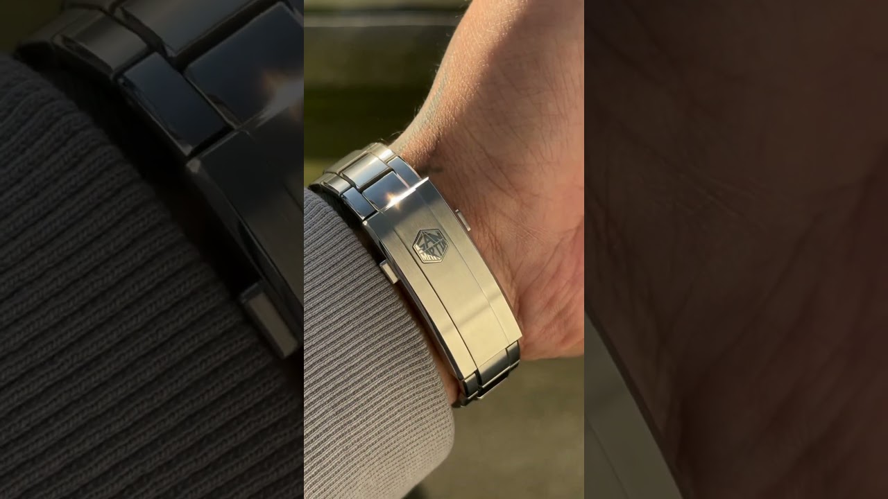 San Martin SN0144 36mm grey dial on 16.5cm wrist #chinesewatches #automaticwatch #sanmartin