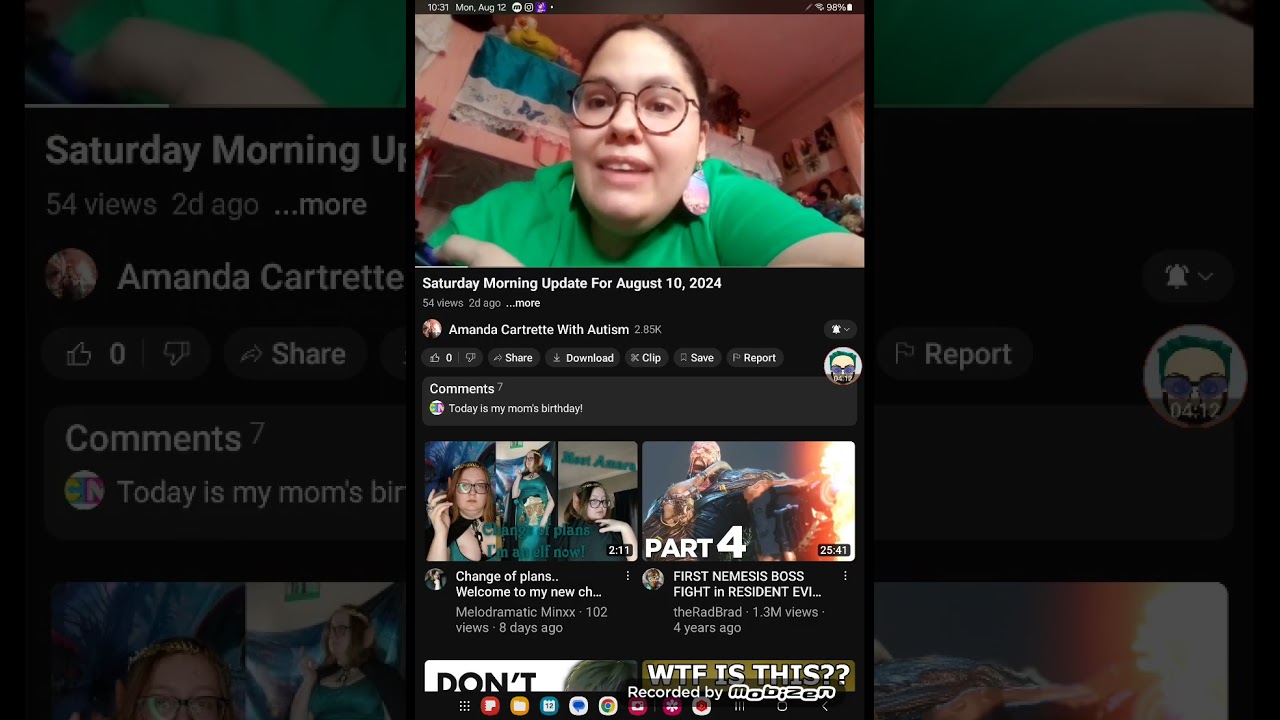 amanda carttrete is creepy!