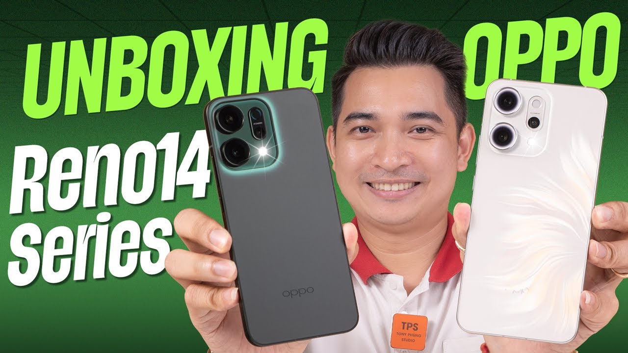 Mở hộp và trải nghiệm điện thoại Sơn Tùng M-TP: OPPO Reno14 và Reno14 Pro !!!