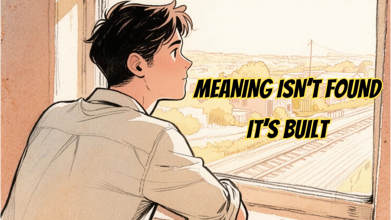Meaning Isn’t Found — It’s Built | A Quiet Motivation for Anyone Feeling Lost
