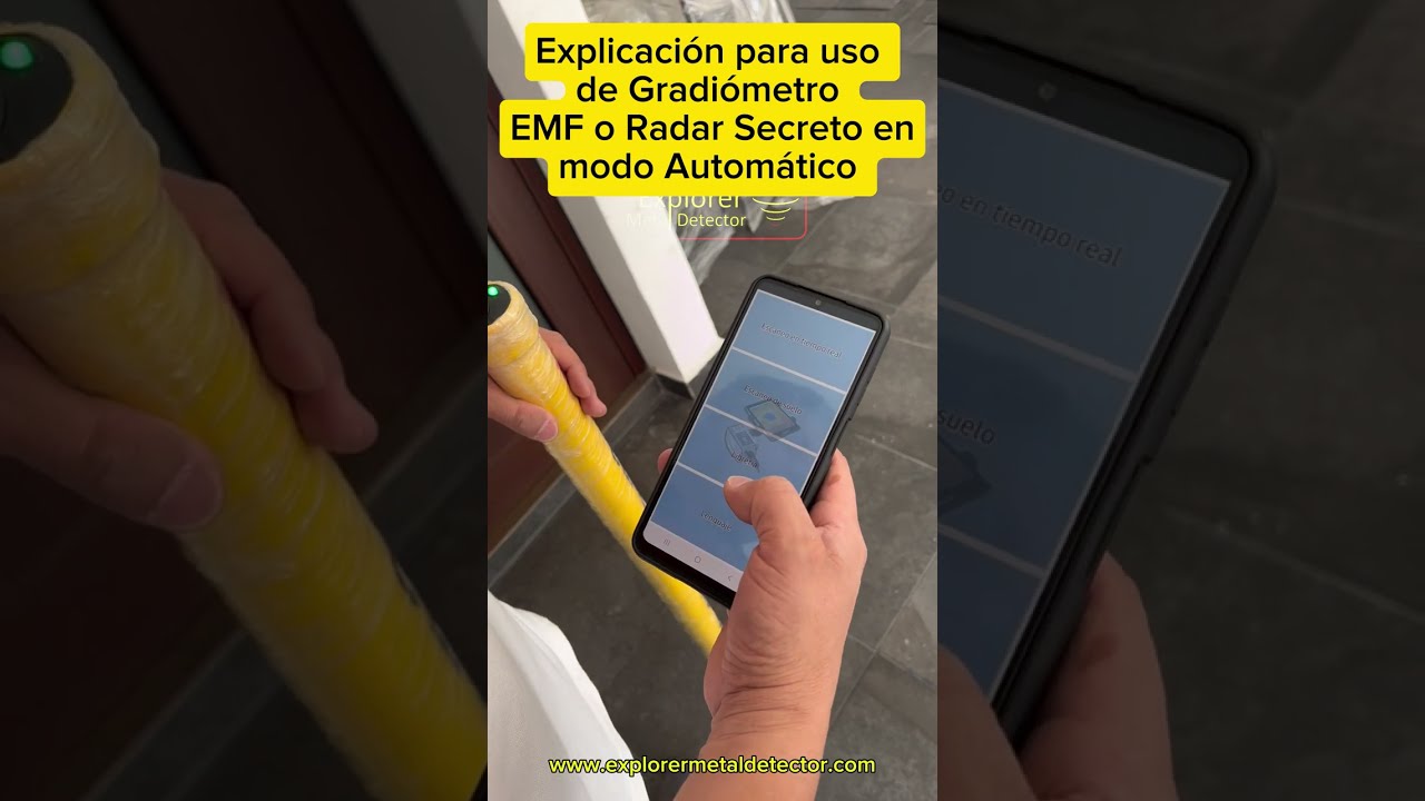 CAPACITACIÓN uso de Gradiómetro EXP en modo Automático.