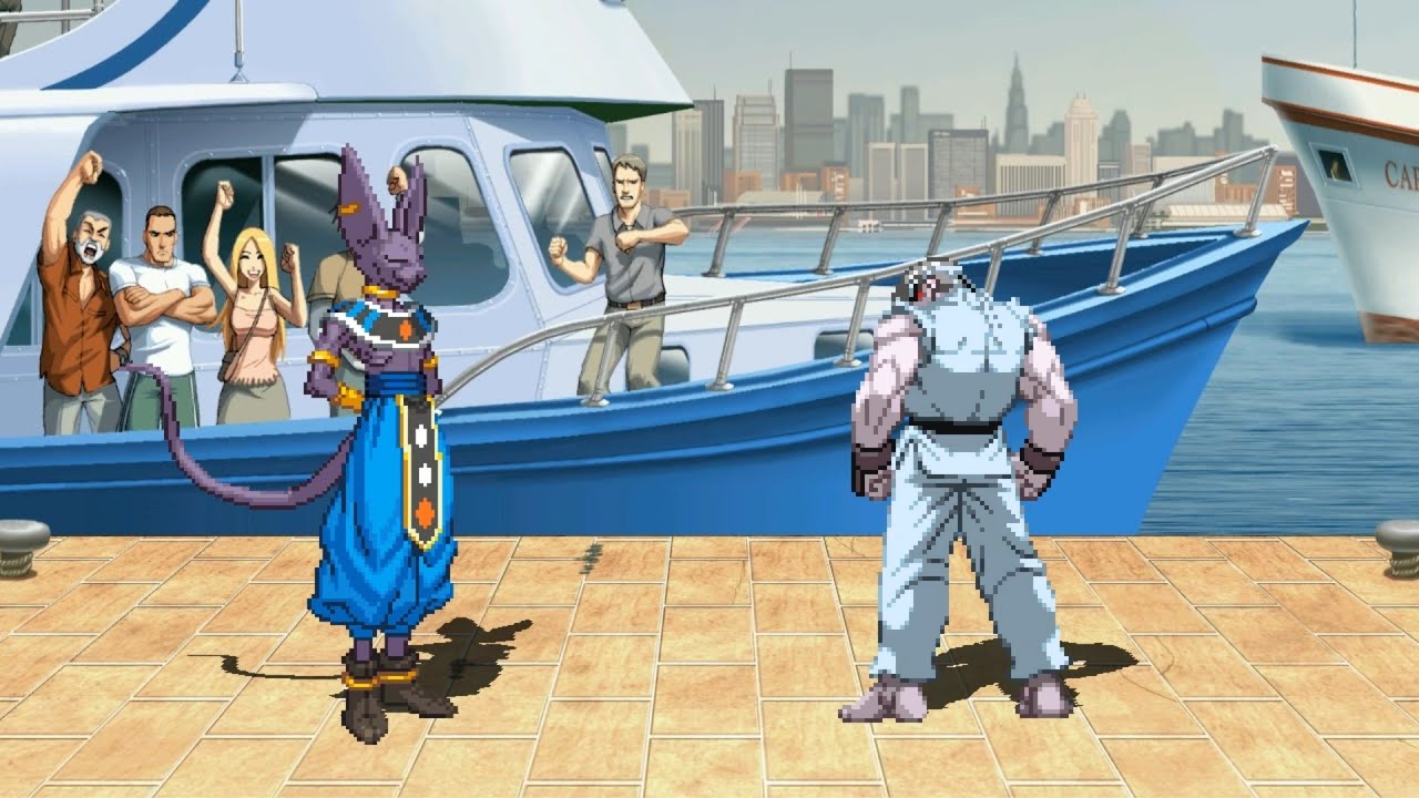 BEERUS vs DRAGON RYU - High Level Insane Fight!