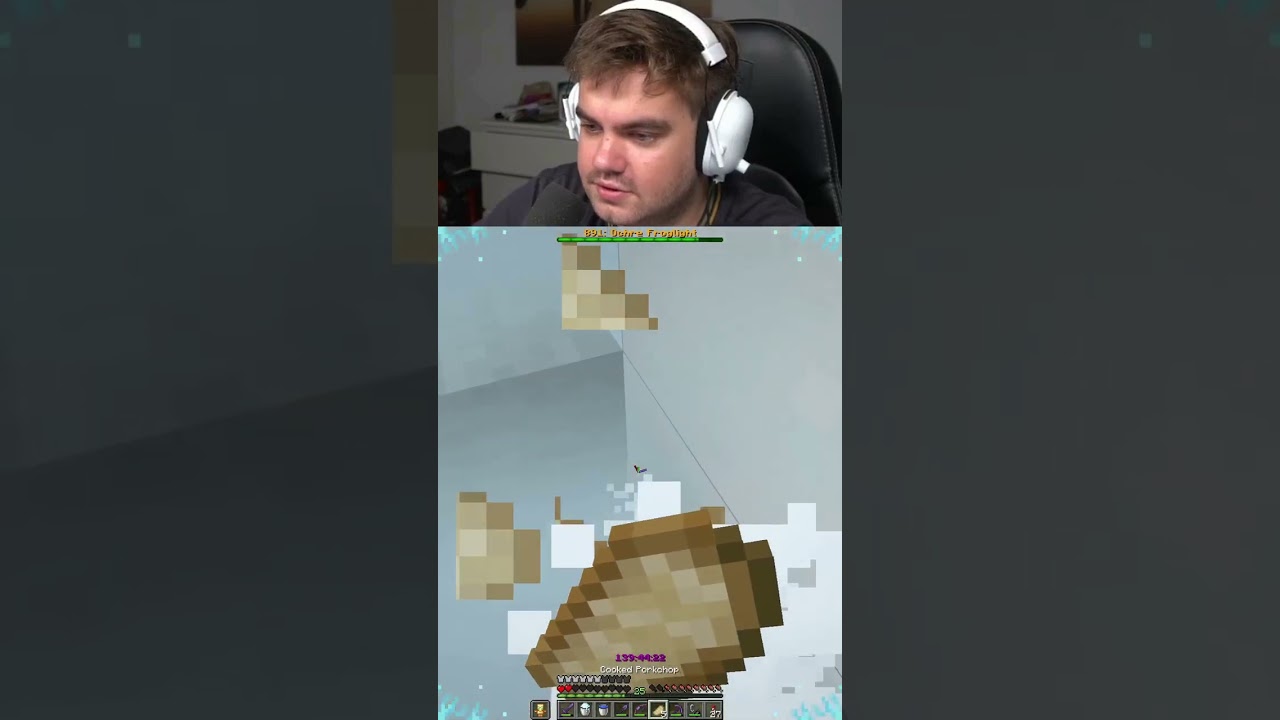 PULVERSCHNEE IST DER WIRT! 💀💥 | Minecraft - deutsch #Shorts #minecraft #snow #fail