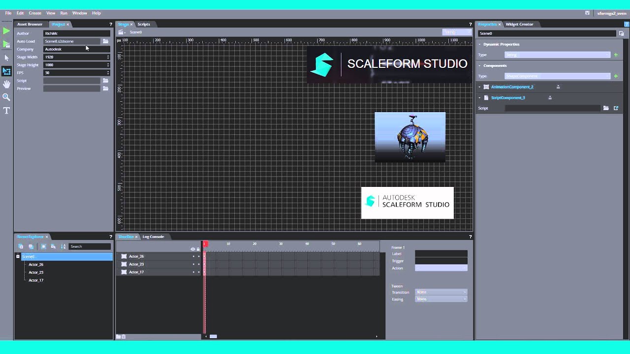 Getting Started with Scaleform Studio: Create projects