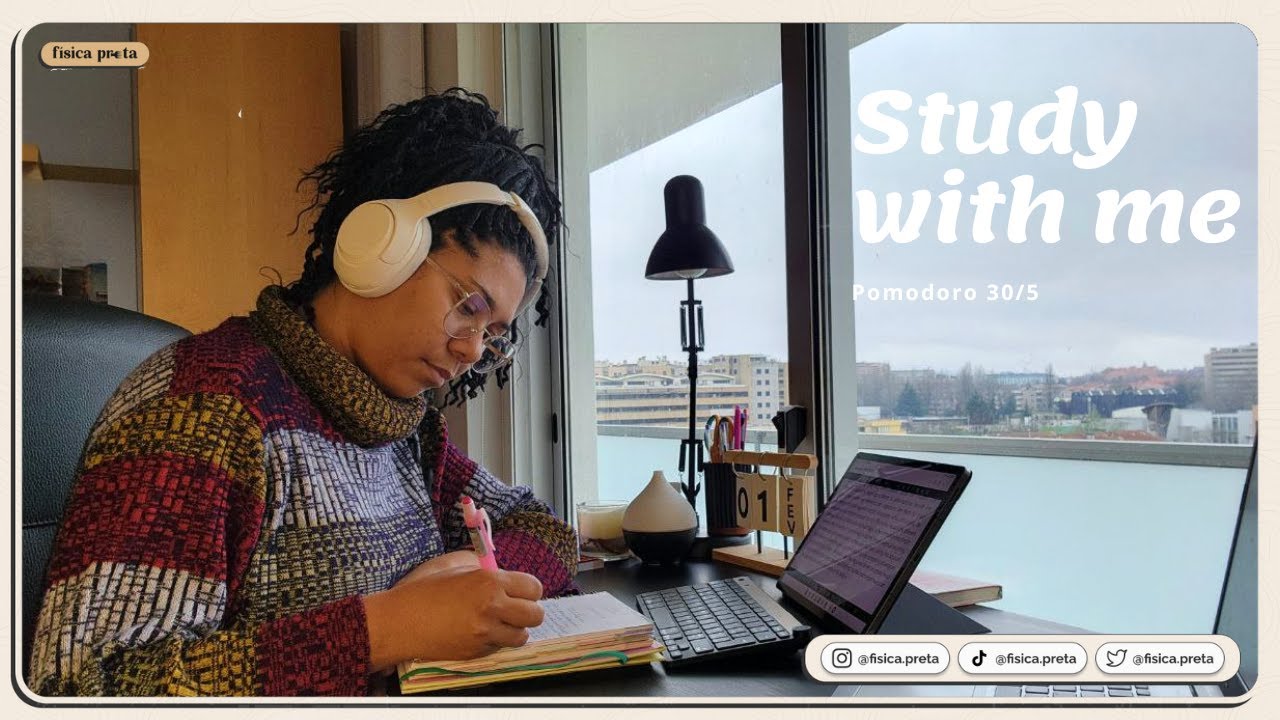 Study With Me Live | 30/5 Pomodoro | Real-Time Focus