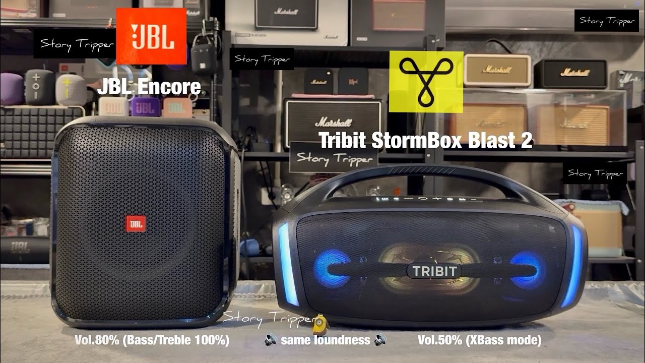 JBL Encore (essential) против Tribit StormBox Blast 2
