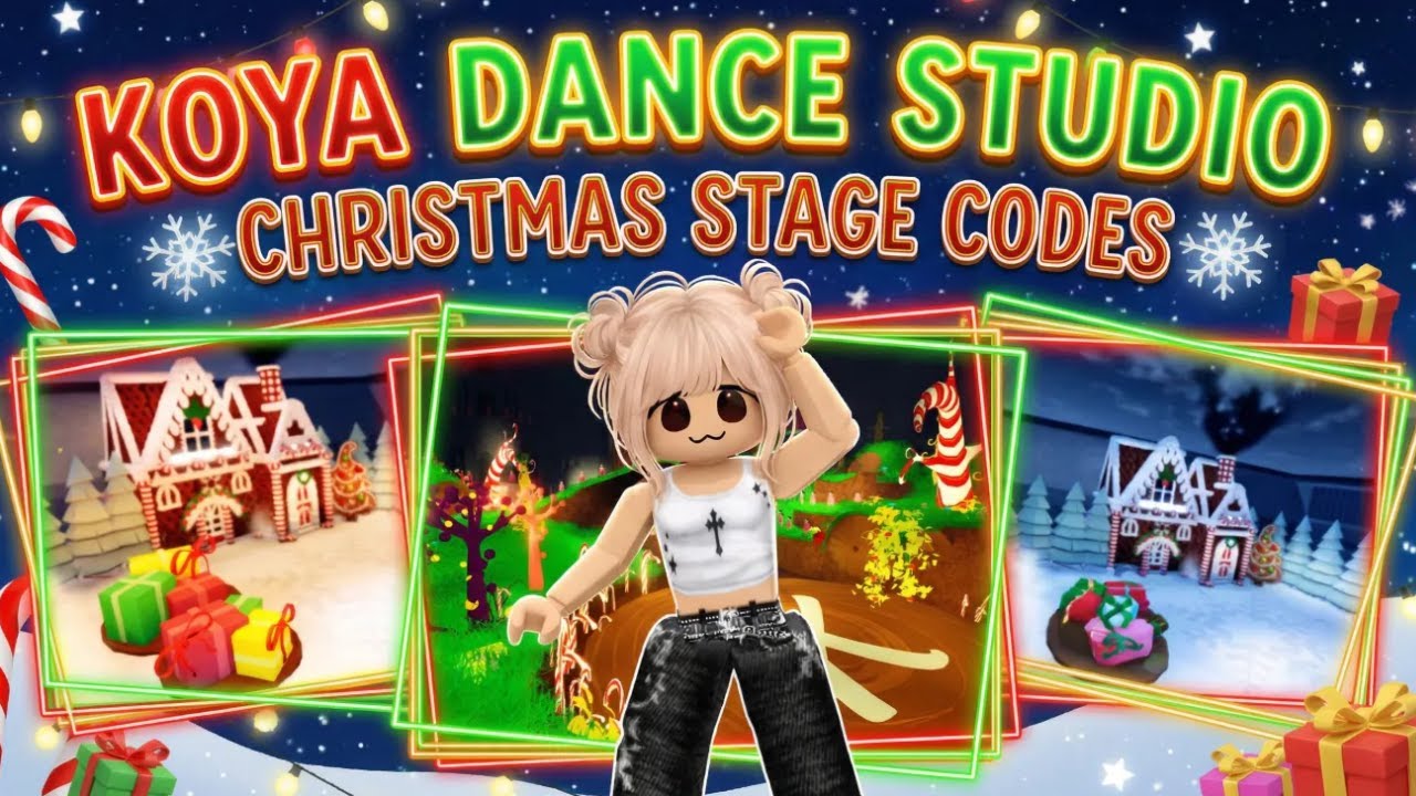 Koya Dance Studio 🩰 | NEW Stage & Build Codes You NEED to Try (Cute + Aesthetic)