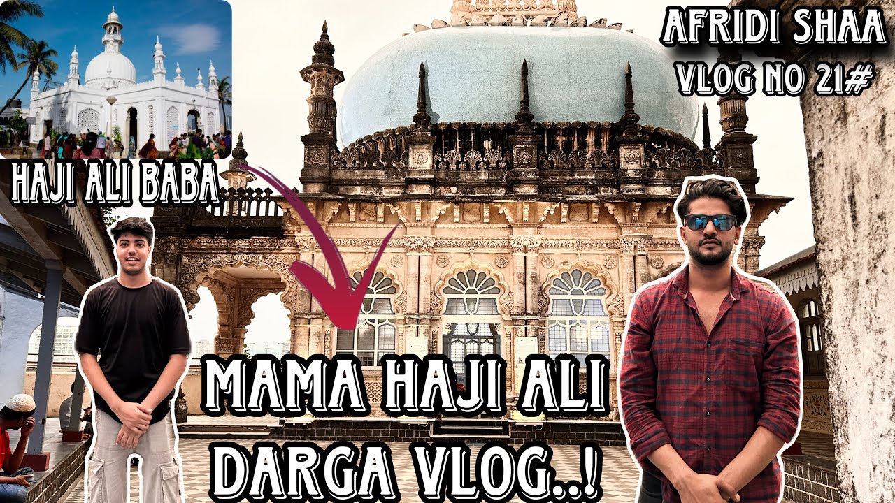 Mama haji ali Darga Vlog 🕌 (Beautiful Place In Mumbai) #trending #youtube #vlog #dargahvlog