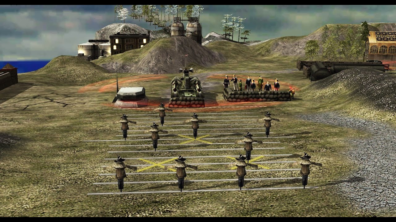 US Steals The Emperor II Tank In Chinese Lab To Use It In War With China|C&C Generals ZH Mission Map