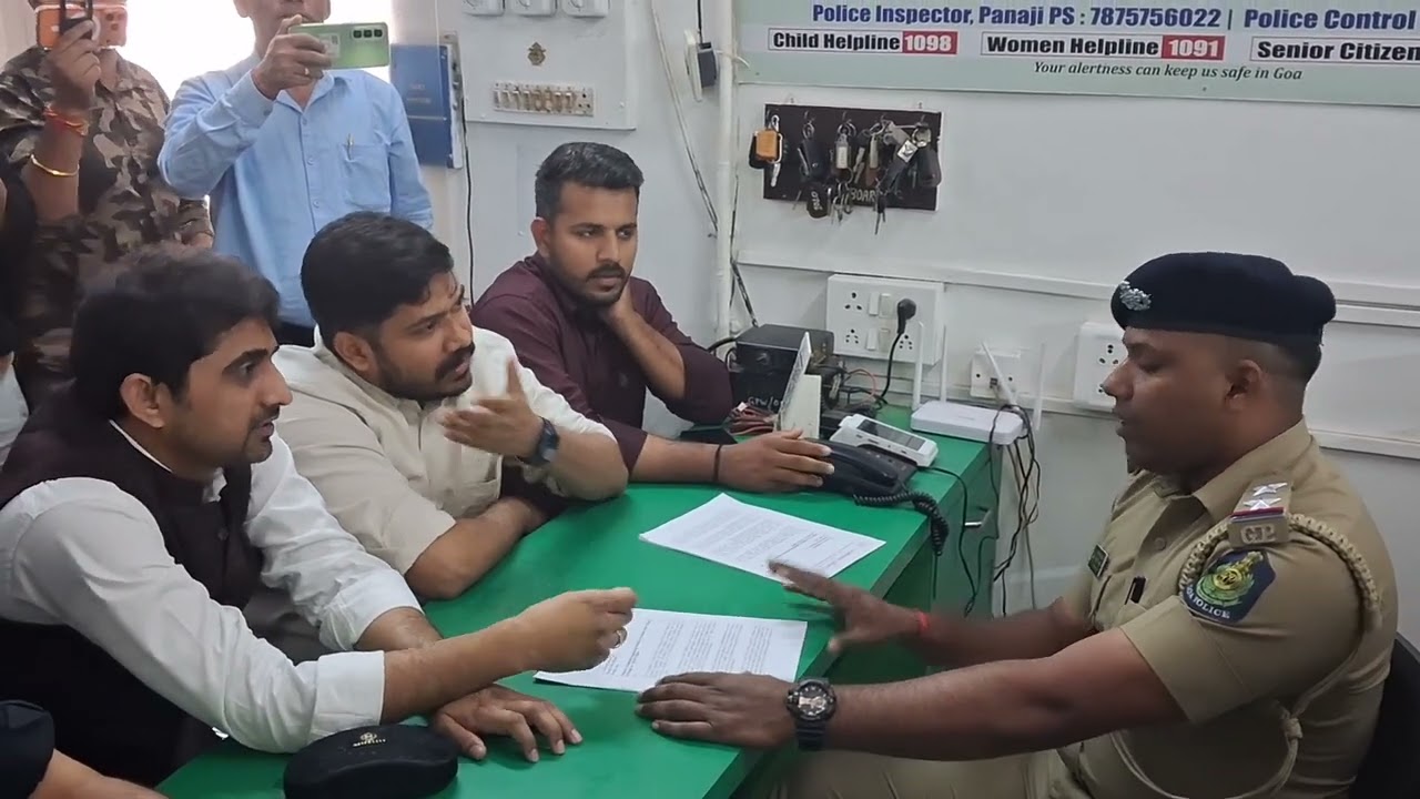Youth Congress Files Complaint Against Panaji Section 163 Imposition.#Goa 