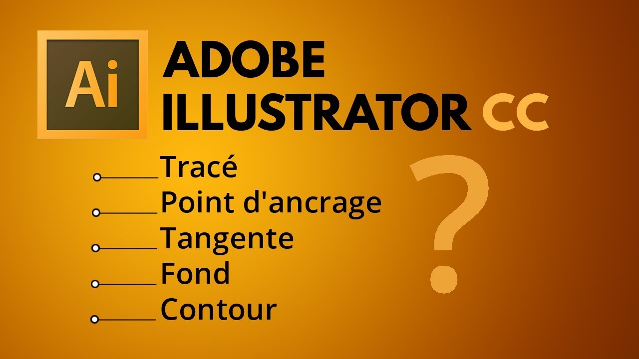 Les composants et aspects des objets vectoriels dans Illustrator