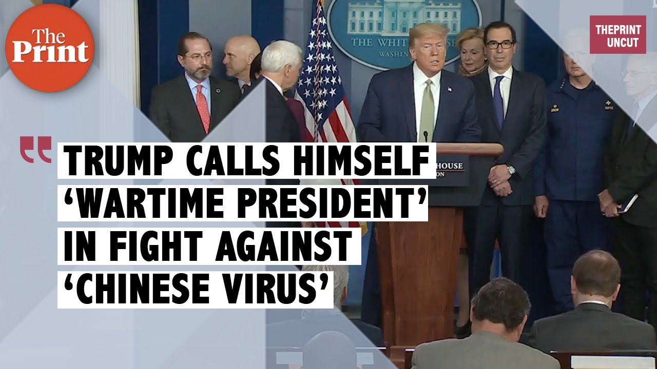 &lsquo;Wartime president&rsquo; Trump invokes Defense Production Act in fight against &lsquo;Chinese virus&rsquo;