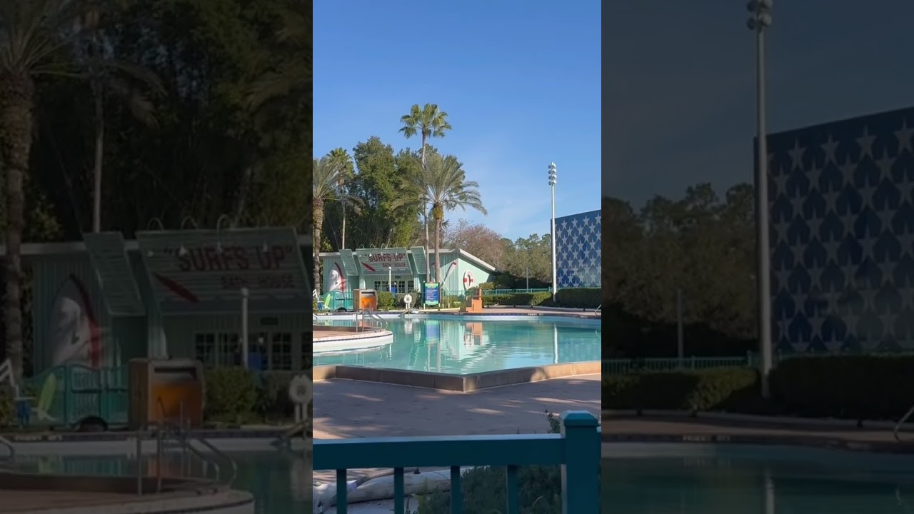 Surfs up pool at All Star Sports resort 