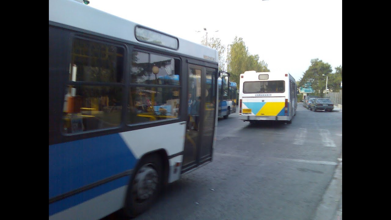 ΕΘΕΛ - γραμμή 608 με γρήγορο VOLVO / ATHENS City busses - line 608 VOLVO fast trip
