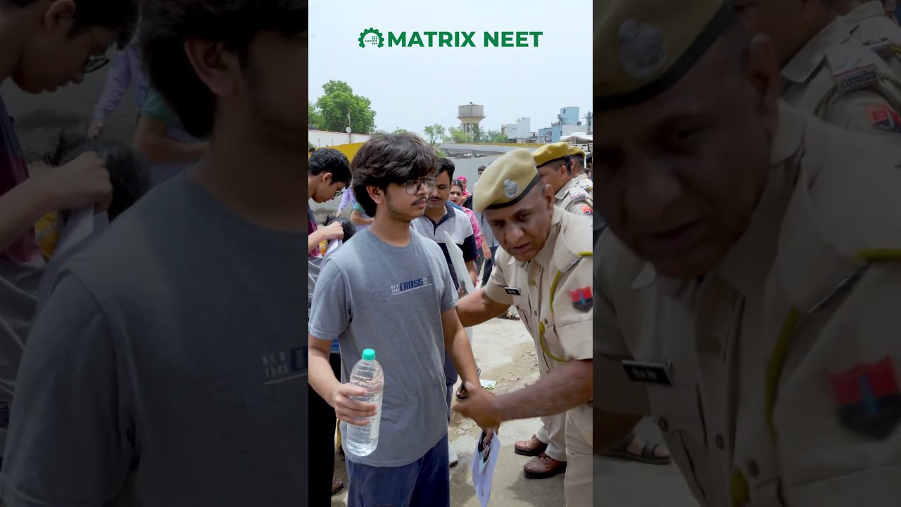 Re-NEET 2026 Exam Day: Sirf Classroom Tak Nahi, Gate Tak | Matrix NEET Sikar #shorts