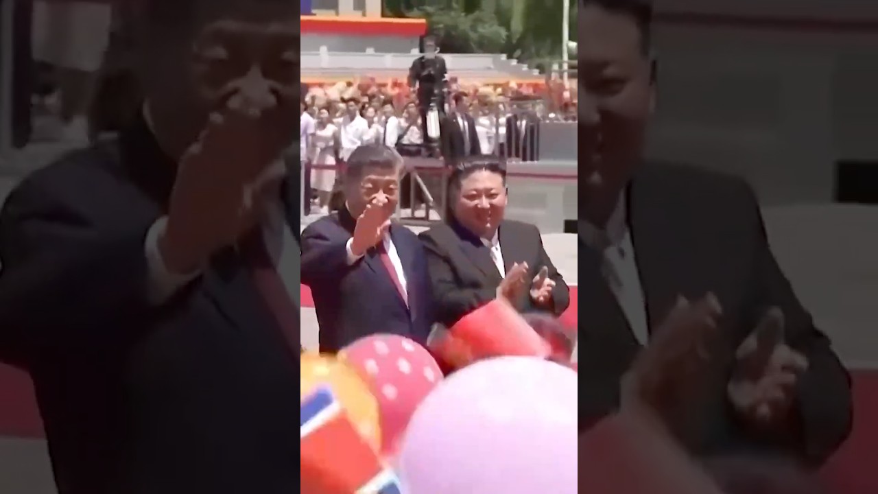 Xi Receives Lavish Welcome From Kim in North Korea