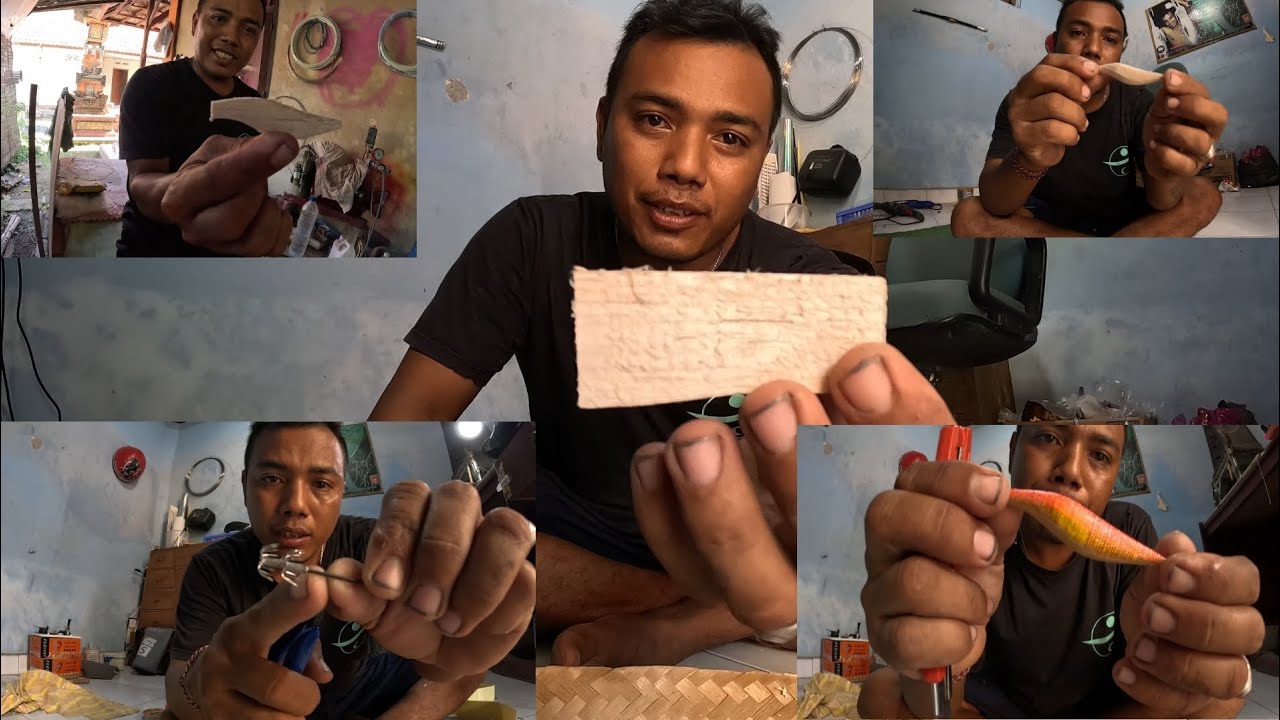 Tutorial / Cara membuat Egy, Umpan cumi Hand Made yang cantik dari @Wayan Wirta Egy Bali !!