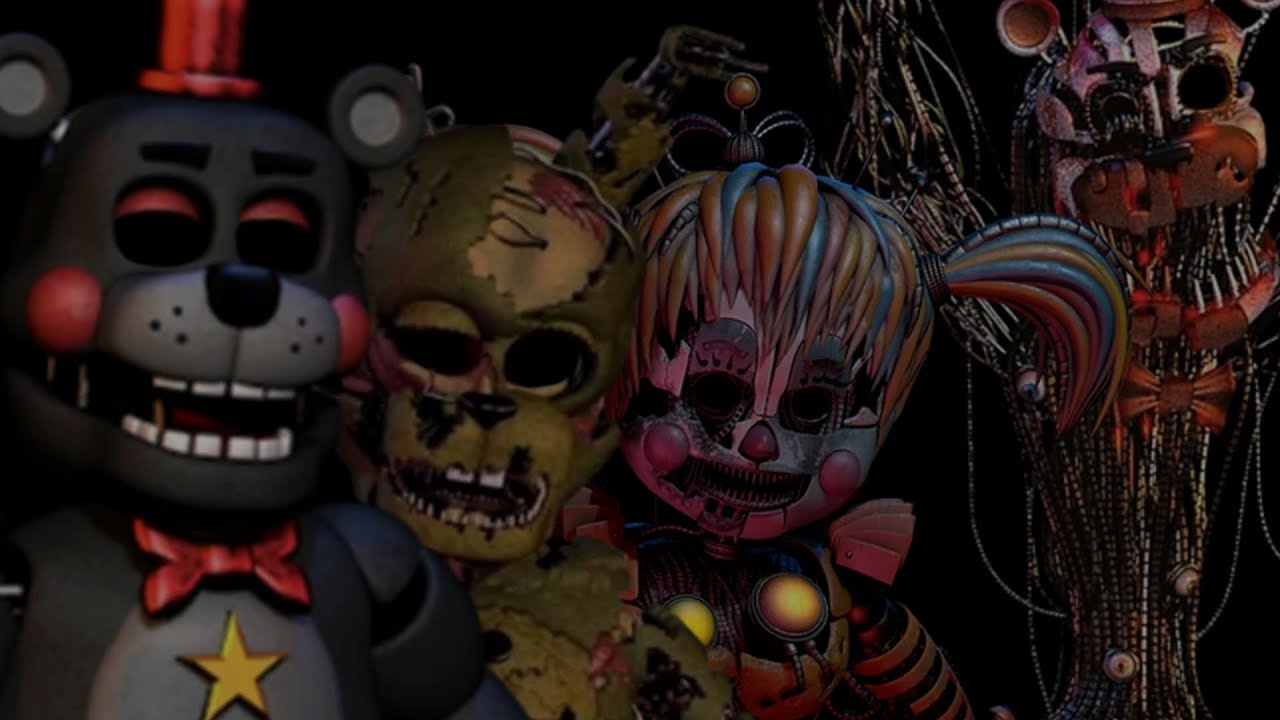 Sobreviviendo cinco noches con los Scraps | Five Night At Freddy's: Pizzería Simulador | Gameplay