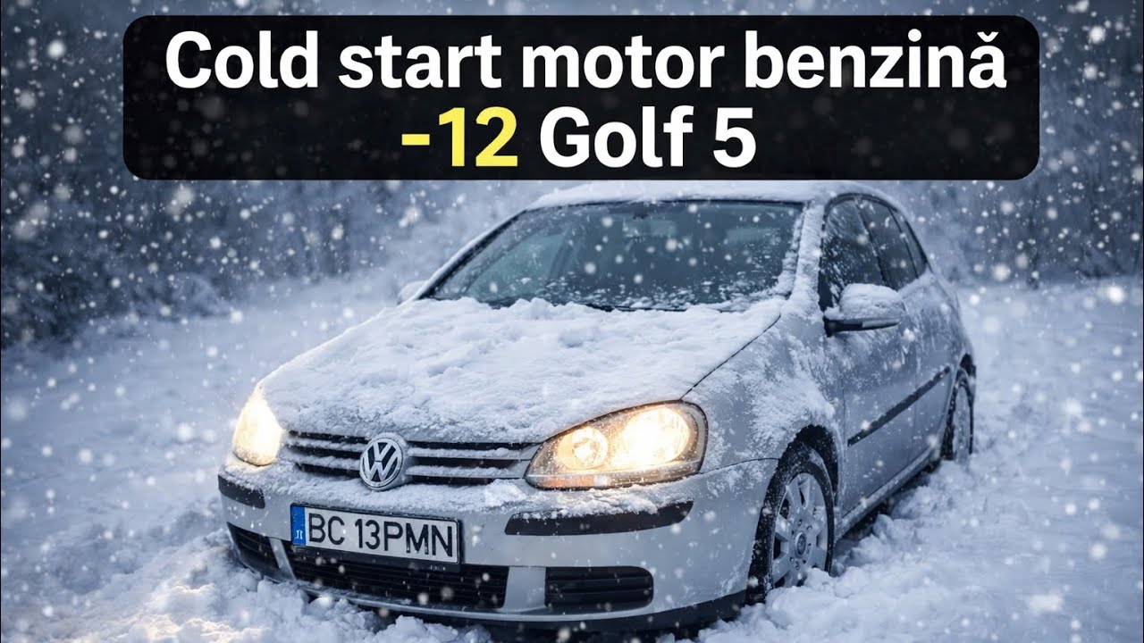 Cold start motor benzină  -12 Golf 5