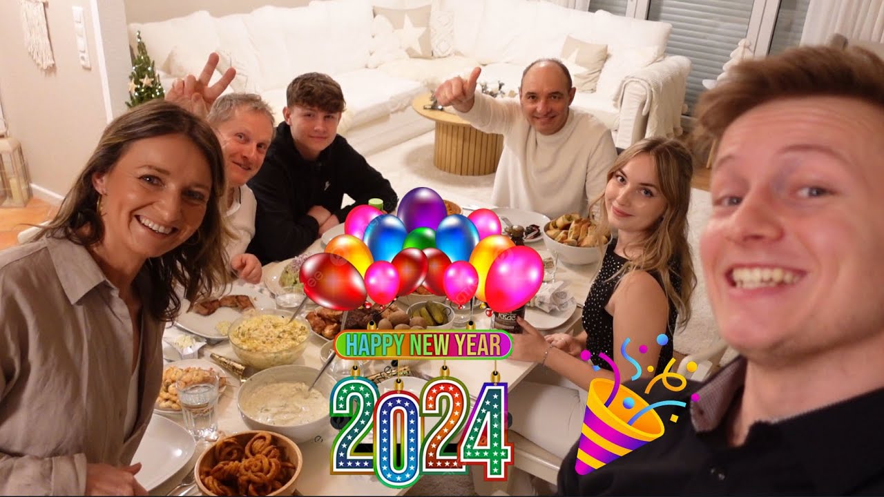 UNSER SILVESTER 2023/24 🎉 SILVESTERPARTY 🎊  XXL-VLOG 🌸 marieland TipTapTube Mama Life Vlog