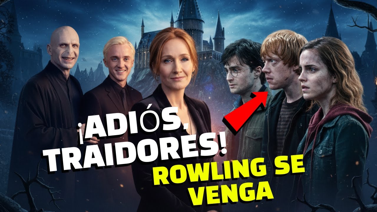 ¡QUÉ PATÉTICOS! J.K. Rowling HUMILLA a los 'Traidores' y celebra su VENGANZA FINAL 😱