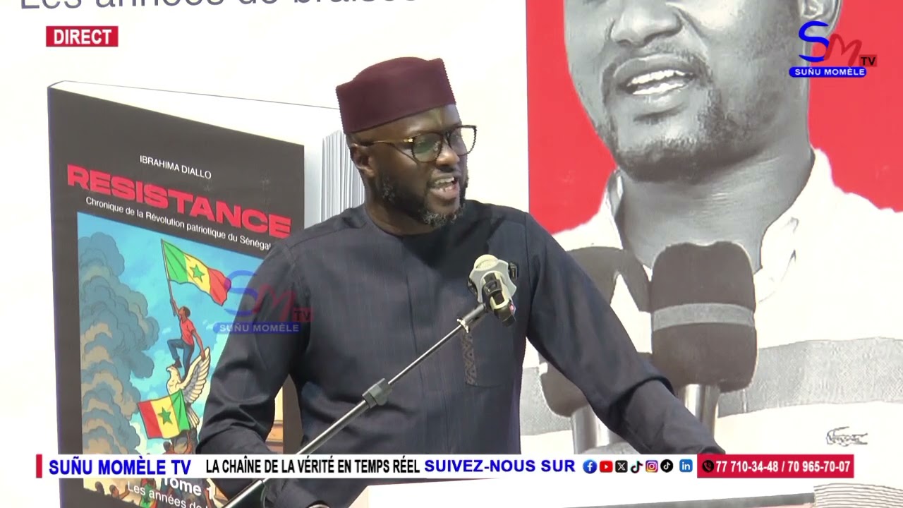 Révélation de ch0c de El Malick Ndiaye sur Sonko au cérémonie de présentation du livre « Résistance»