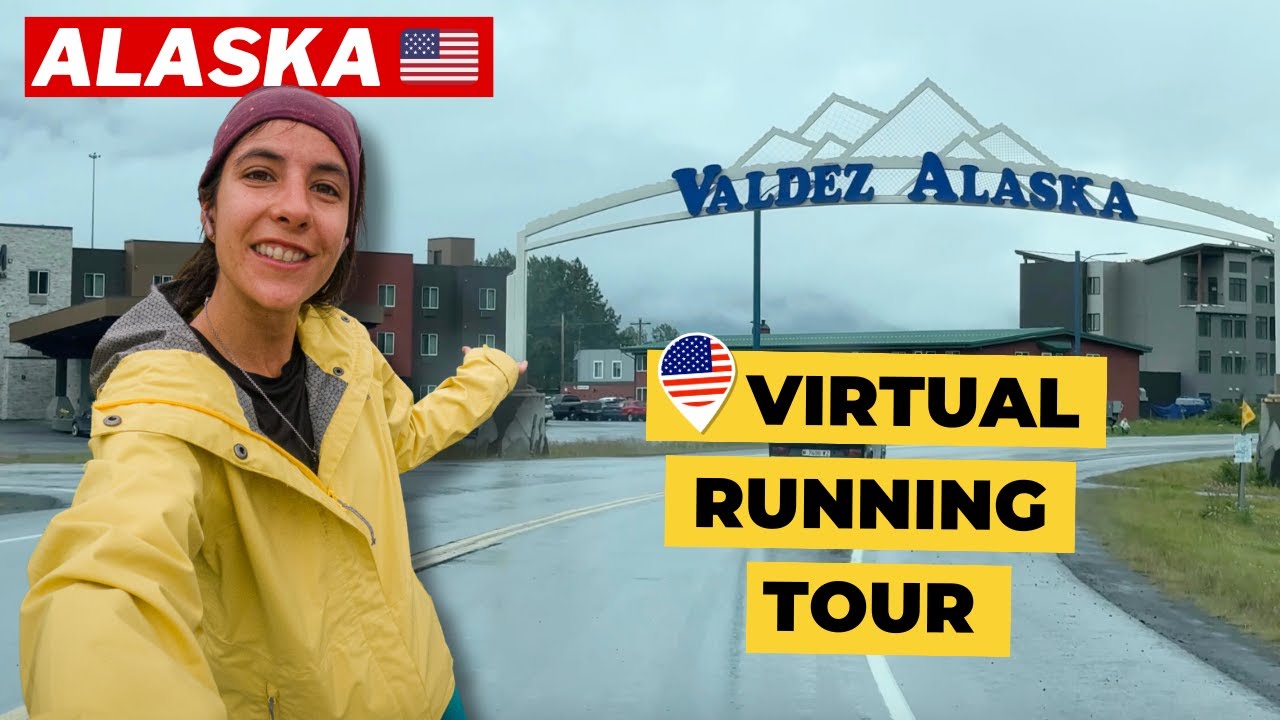 VALDEZ VIRTUAL RUNNING TOUR | Corriendo por #Alaska 🇺🇸 con Caro & Santi
